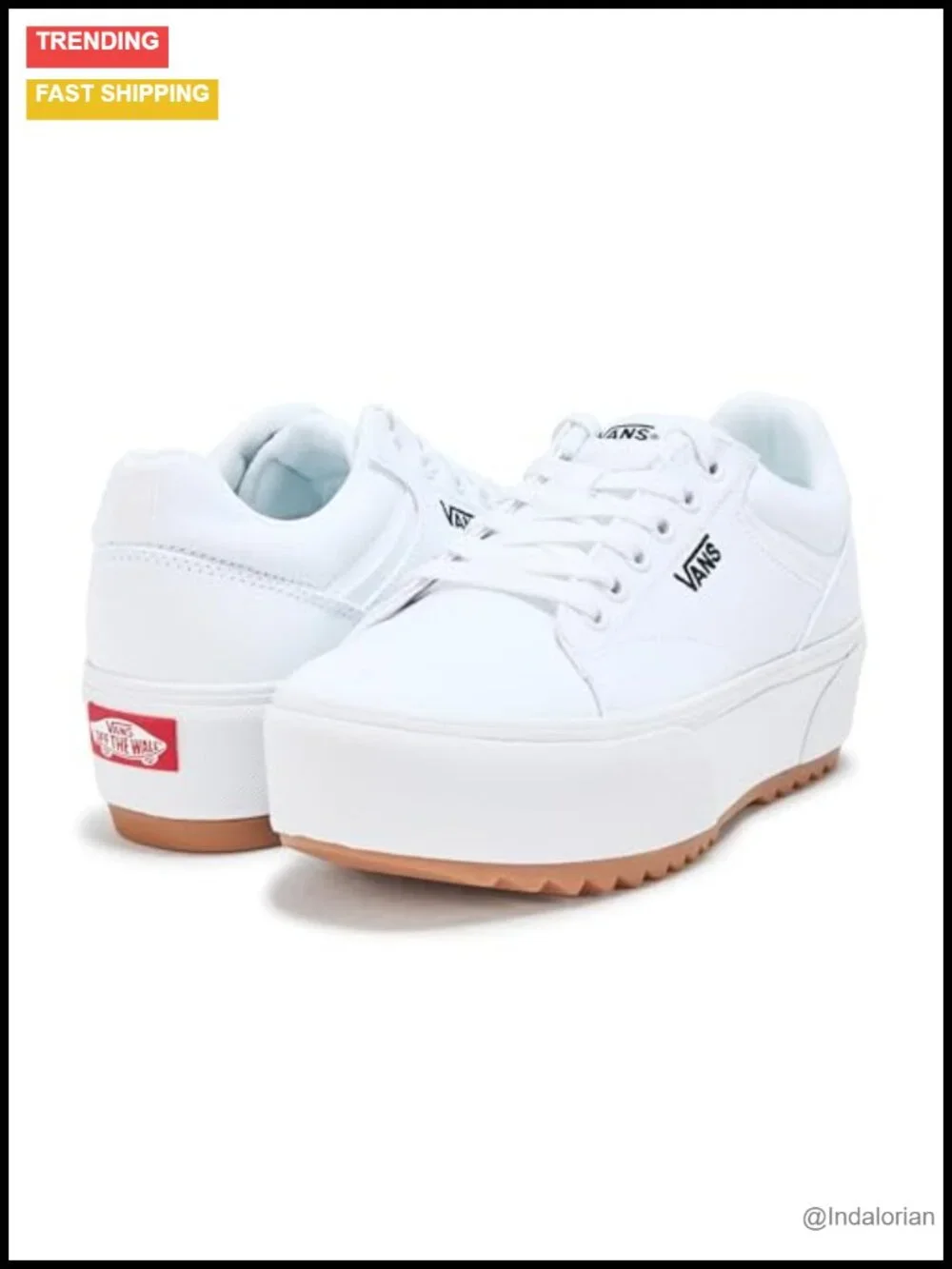 Vans Seldan Platform Sneakers Women's Low Top Canvas Lace Up Retro Tennis